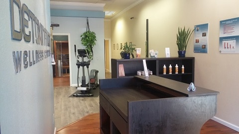 Front Entry with logo wall