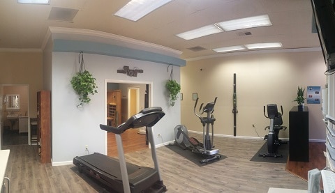 Panoramic view of main room