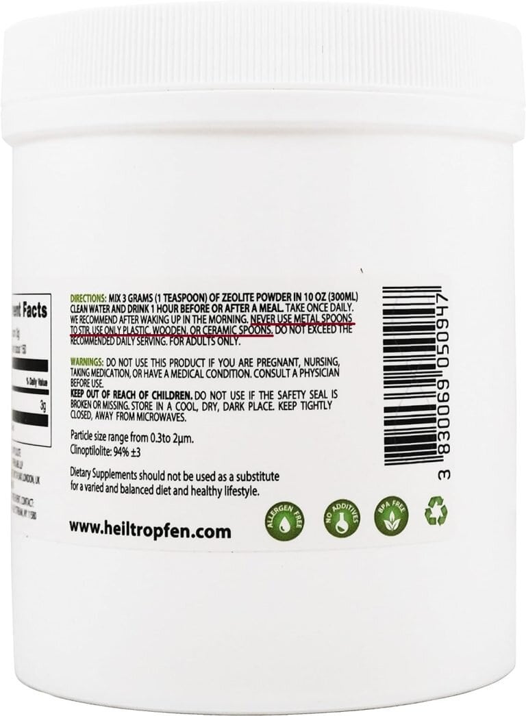 Heiltropfen metal warning