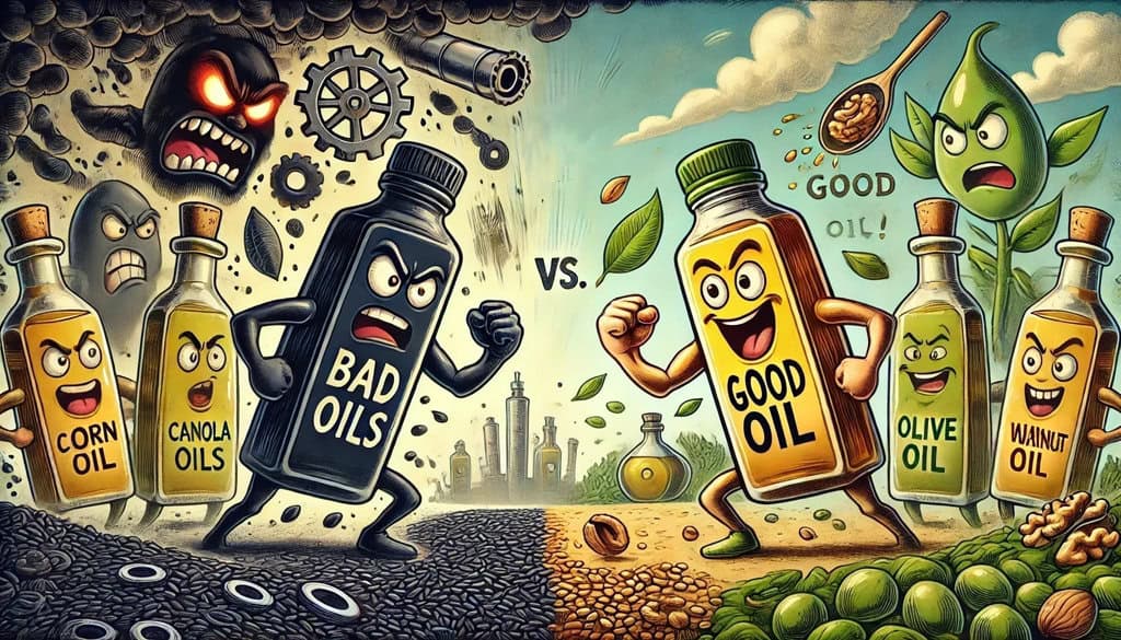 good vs bad oils