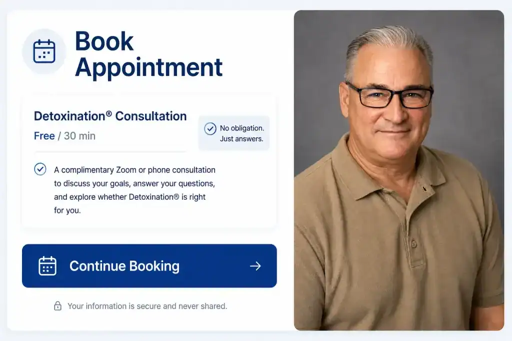 Book a Detoxination consultation