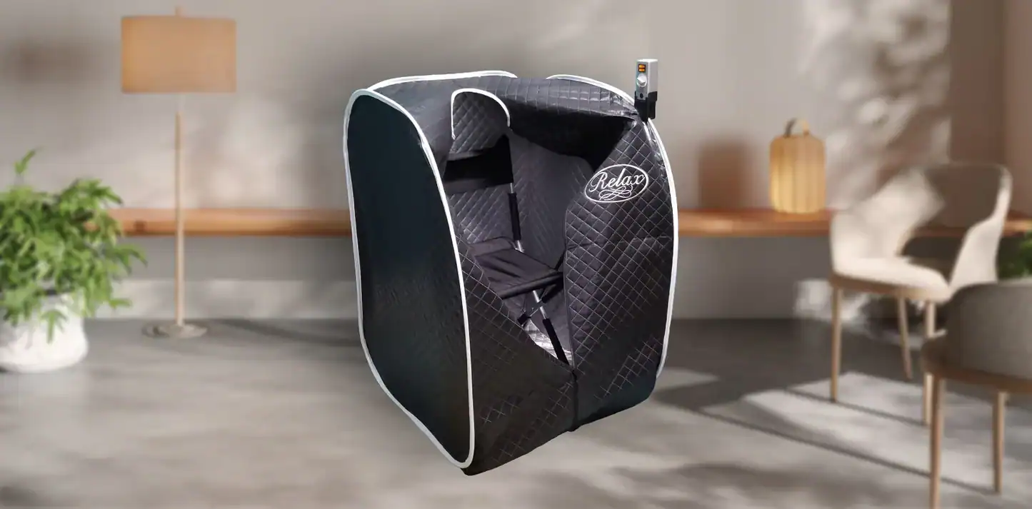 Relax Saunas Black Pro Portable Sauna