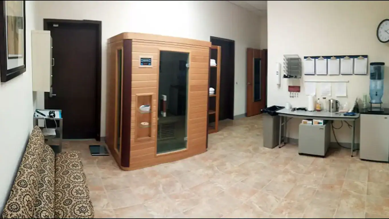 Infrared sauna environment