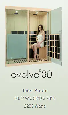 Sun Stream Saunas Evolve 30 EHS