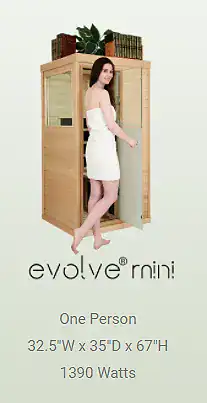 Sun Stream Saunas Evolve Mini EHS