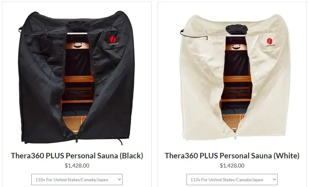 Therasage Thera360 Plus Portable Sauna